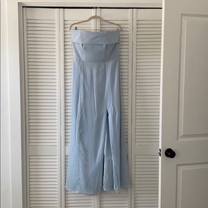Bella bridesmaid by dessy strapless dress